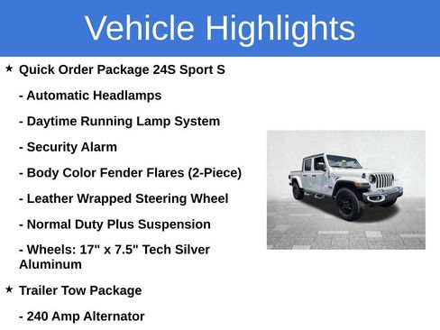Used 2022 Jeep Gladiator Sport AWD/4WD image 4