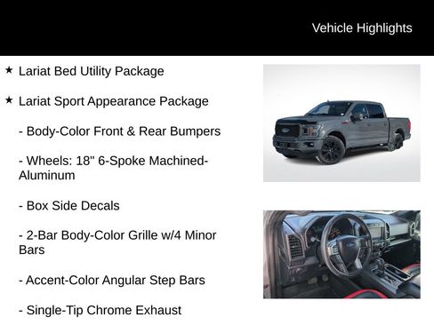 Used 2020 Ford F150 Lariat w/ Equipment Group 502A Luxury image 21