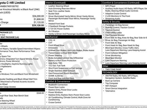 Used 2019 Toyota C-HR Limited image 17