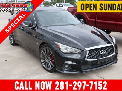 Used 2018 INFINITI Q50 Red Sport 400 w/ Sensory Package (Sport)