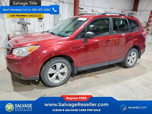 Used 2015 Subaru Forester 2.5i w/ Alloy Wheel Package AWD/4WD image 1