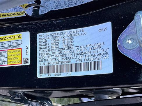 Certified 2026 Honda Civic Sport image 14