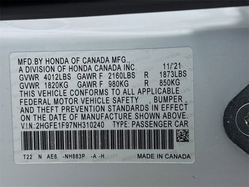 Used 2022 Honda Civic Touring image 31