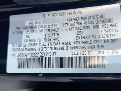 Used 2019 MAZDA CX-9 Sport image 20