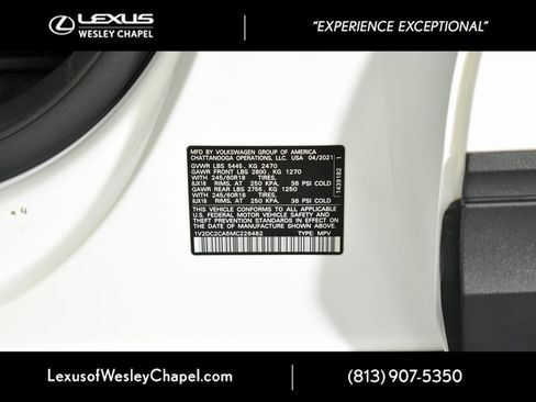 Used 2021 Volkswagen Atlas Cross Sport SE image 39