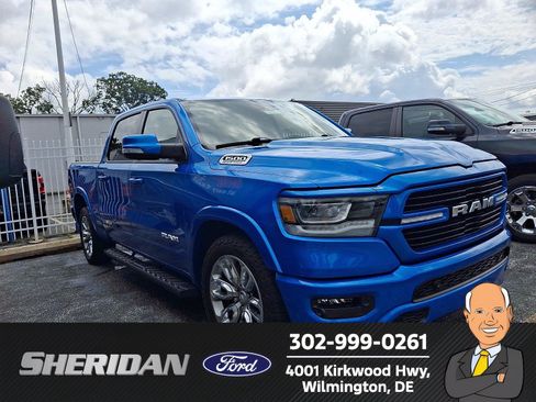 Used 2021 RAM 1500 Laramie w/ Sport Appearance Package AWD/4WD image 1