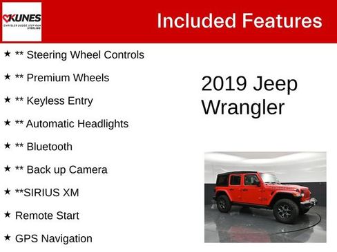 Used 2019 Jeep Wrangler Unlimited Rubicon AWD/4WD image 5
