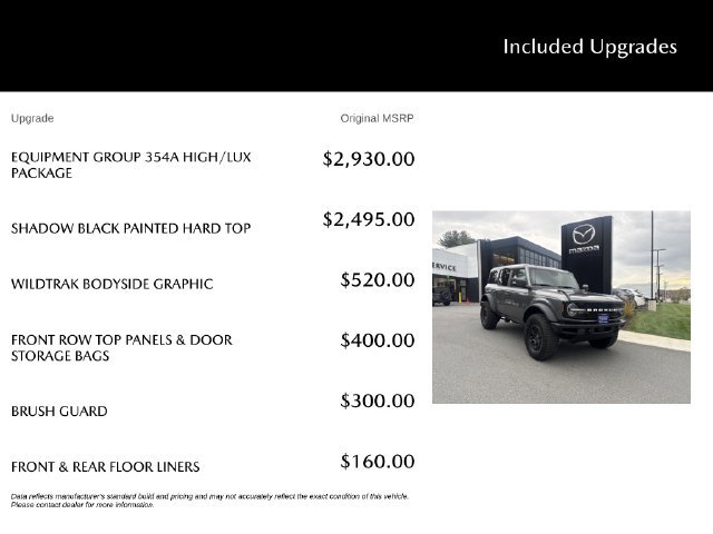 Used 2024 Ford Bronco Wildtrak AWD/4WD image 5