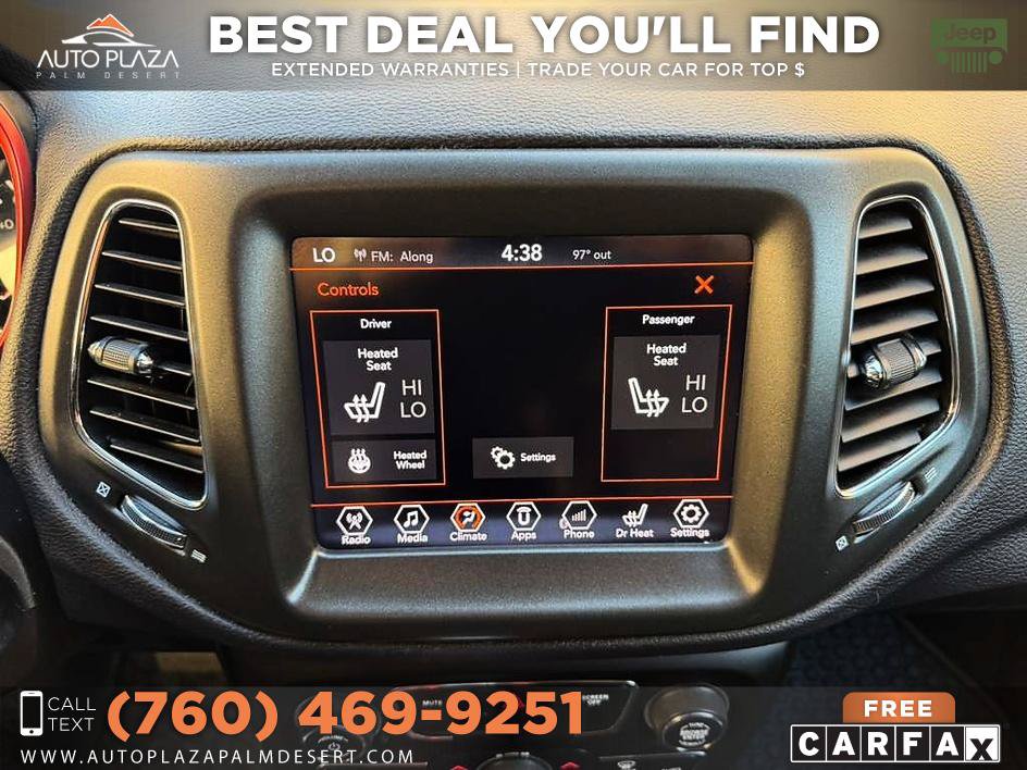 Used 2018 Jeep Compass Trailhawk w/ Leather Interior Group AWD/4WD image 33