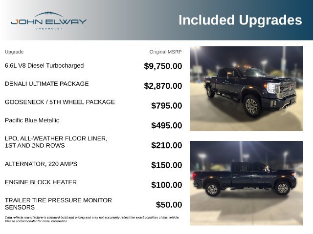 Used 2020 GMC Sierra 2500 Denali w/ Denali Ultimate Package AWD/4WD image 7