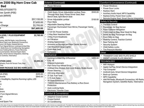 Used 2026 RAM 2500 Big Horn AWD/4WD image 23