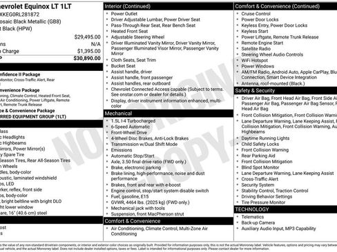 Used 2024 Chevrolet Equinox LT FWD image 32
