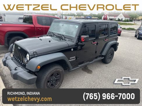 Used 2017 Jeep Wrangler Unlimited Sport w/ Connectivity Group AWD/4WD image 1