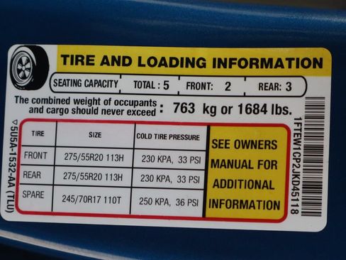 Used 2018 Ford F150 XL w/ Equipment Group 101A Mid RWD image 51