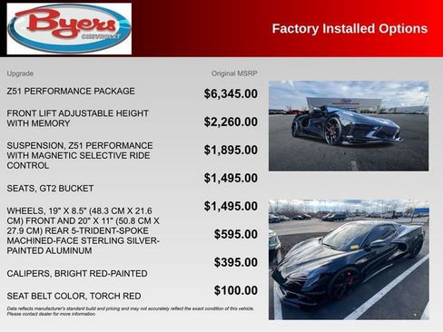 Used 2022 Chevrolet Corvette Stingray Preferred Conv w/ Z51 Performance Package image 10