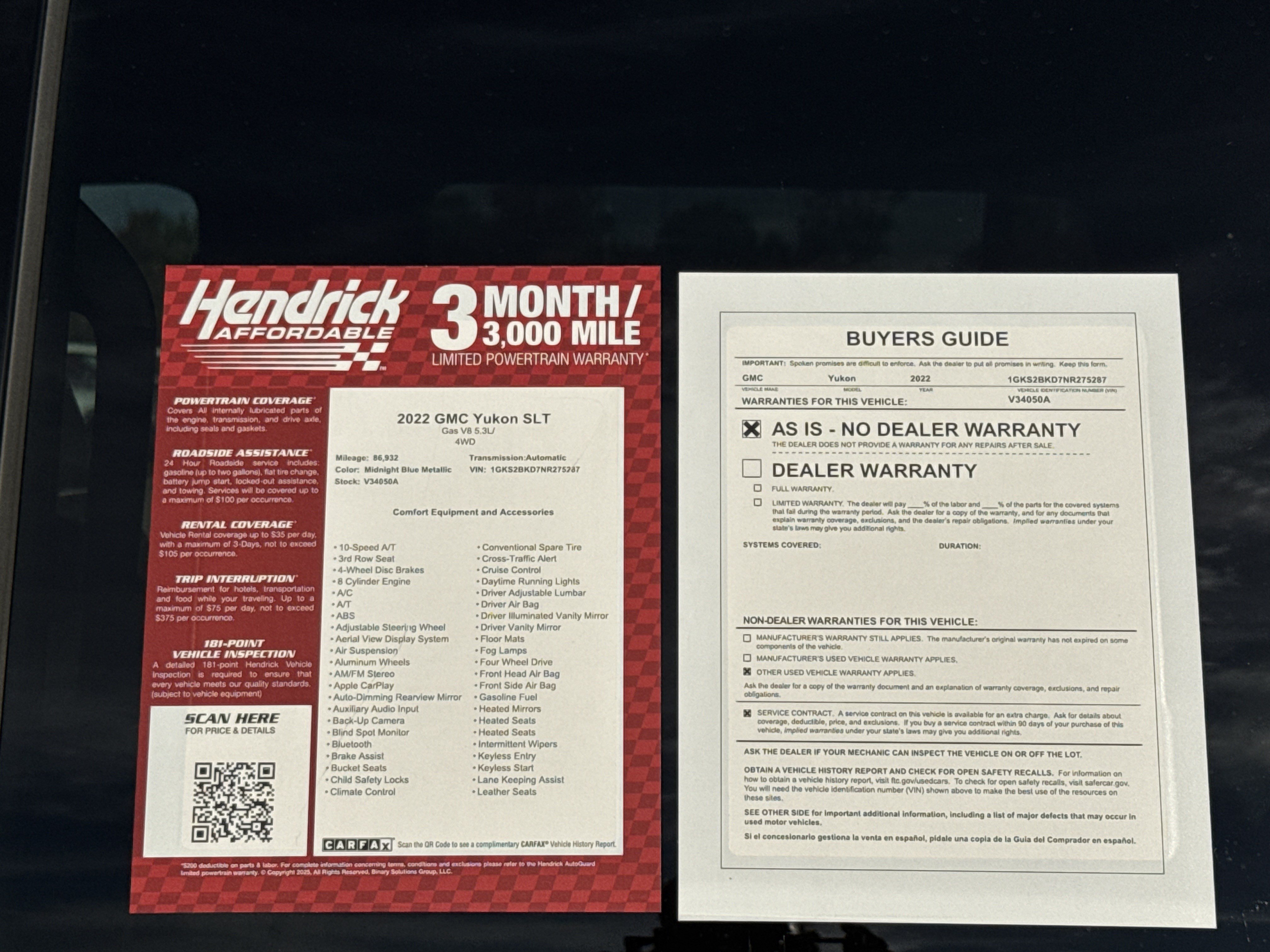 Used 2022 GMC Yukon SLT w/ SLT Premium Package AWD/4WD image 40