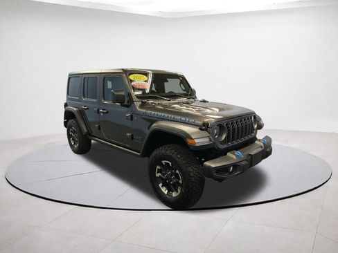 Certified 2025 Jeep Wrangler Unlimited Rubicon 4xe w/ Safety Group image 1
