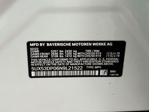 Used 2022 BMW X3 xDrive30i image 15