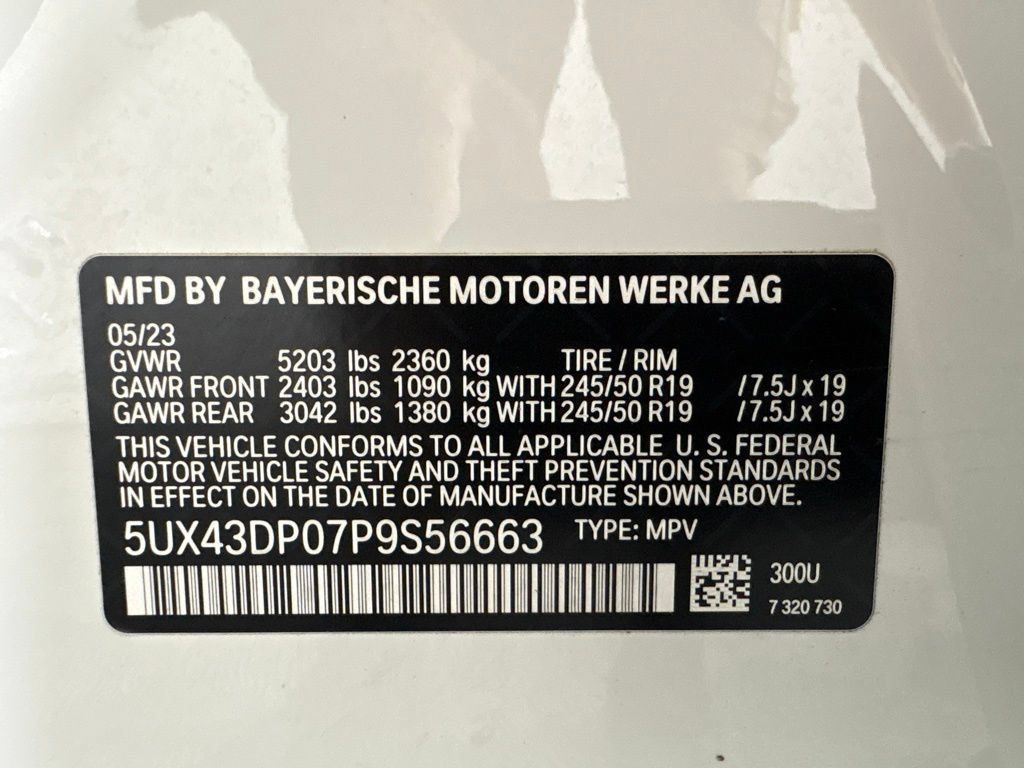 Certified 2023 BMW X3 sDrive30i w/ Convenience Package RWD image 34