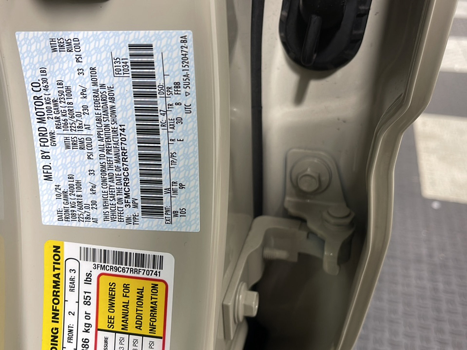 Used 2024 Ford Bronco Sport Outer Banks AWD/4WD image 28