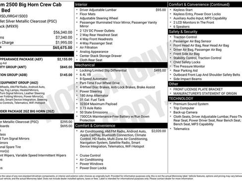 Certified 2024 RAM 2500 Big Horn w/ Sport Appearance Package AWD/4WD image 40