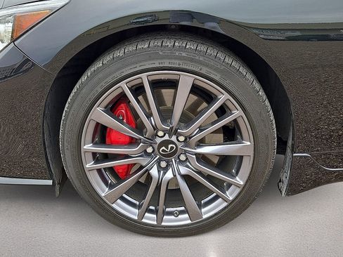 Used 2023 INFINITI Q50 Red Sport 400 w/ Black Opal Edition AWD/4WD image 10