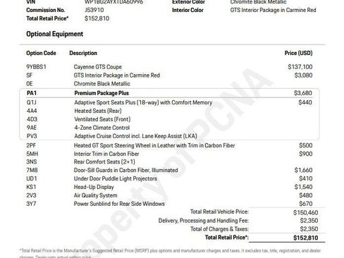 New 2026 Porsche Cayenne GTS image 6