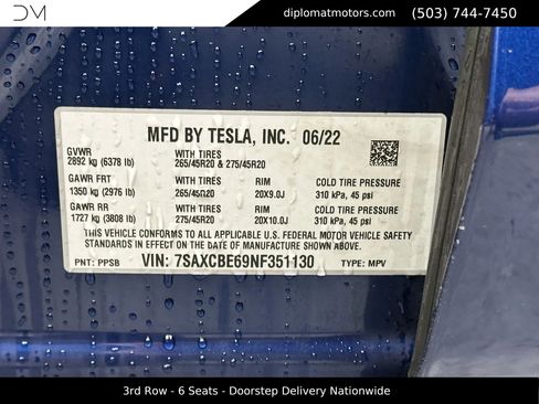 Used 2022 Tesla Model X Plaid image 47