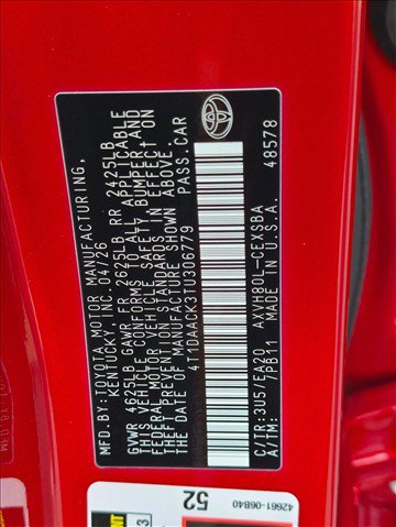 Certified 2026 Toyota Camry SE FWD image 23