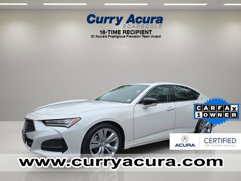 Certified 2023 Acura TLX w/ Technology Package FWD image 1