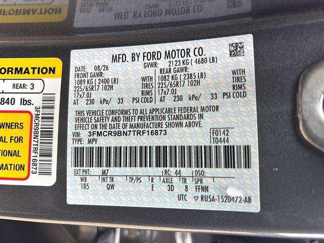 New 2026 Ford Bronco Sport Big Bend w/ Convenience Package AWD/4WD image 20