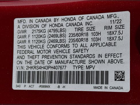 Certified 2023 Honda CR-V EX image 31