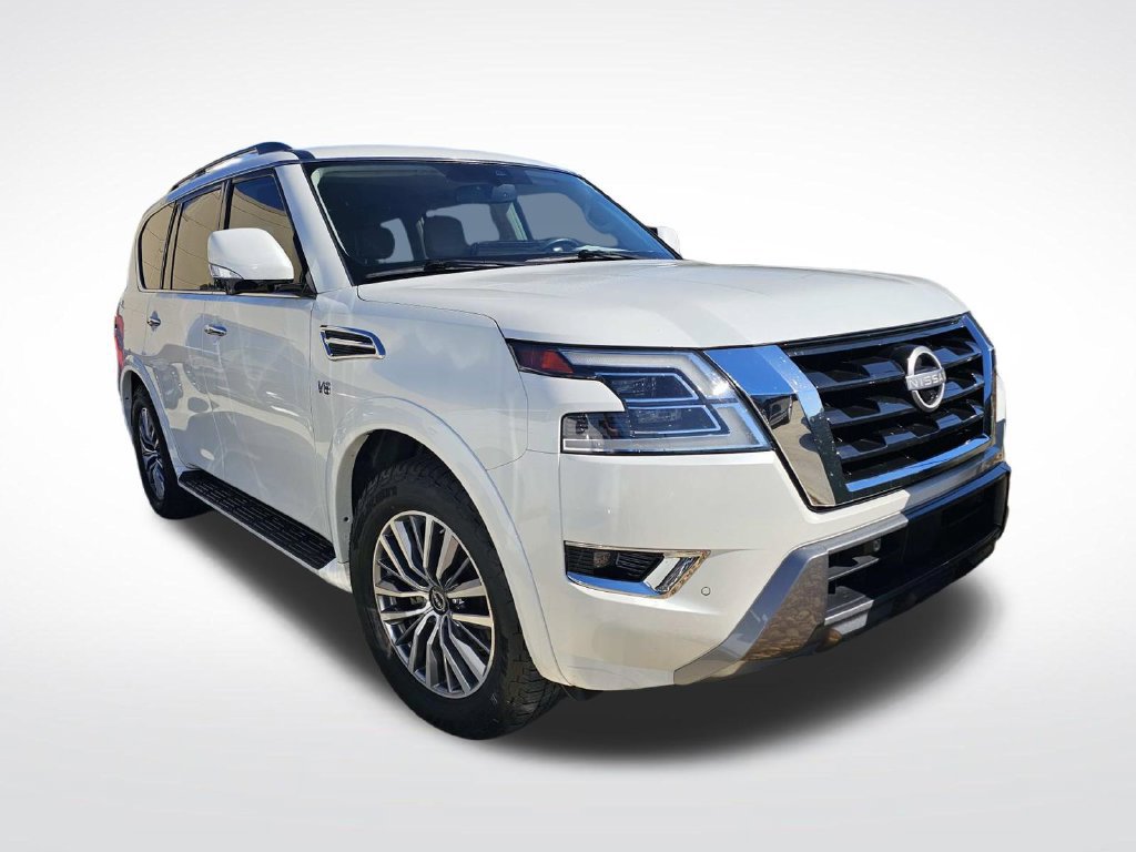 Used 2022 Nissan Armada SL w/ Captain's Chairs Package RWD image 1