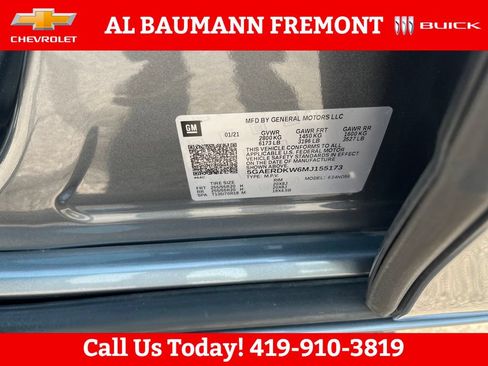 Used 2021 Buick Enclave Avenir w/ Avenir Technology Package FWD image 30