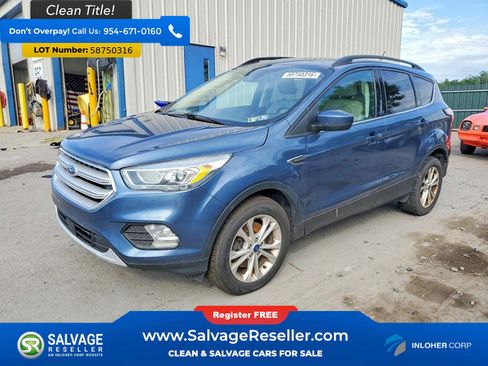 Used 2018 Ford Escape SEL w/ Ford Safe & Smart Package AWD/4WD image 1
