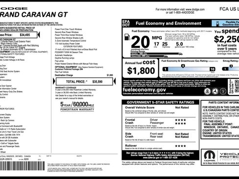 Used 2018 Dodge Grand Caravan GT image 3