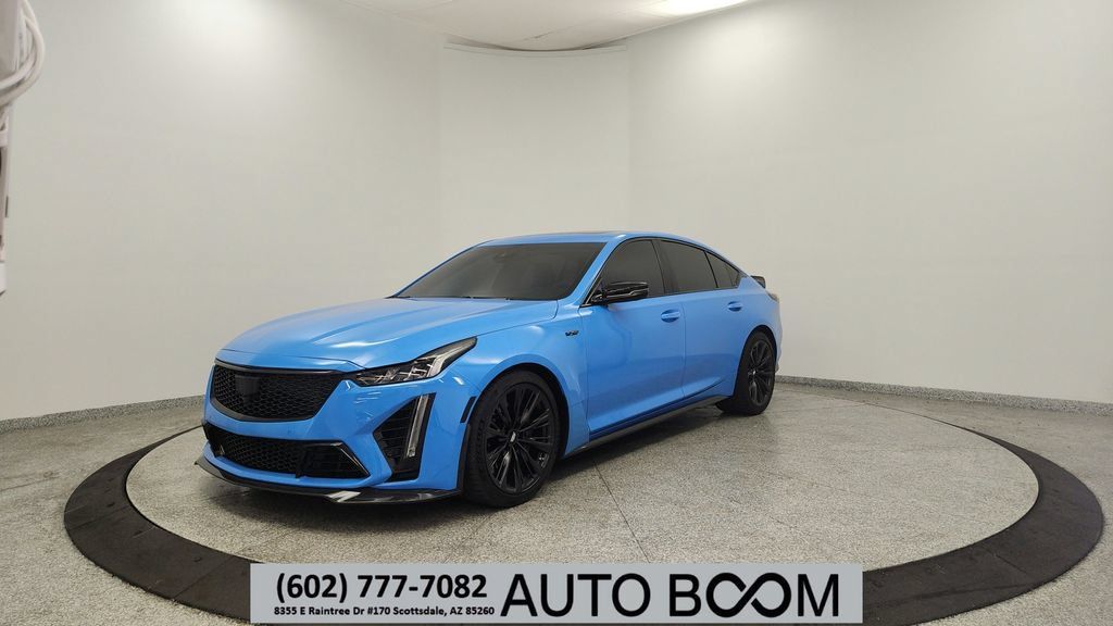 Used 2022 Cadillac CT5 V Blackwing w/ Carbon Fiber Package 2 RWD image 1
