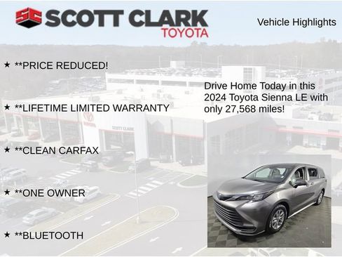 Used 2024 Toyota Sienna LE image 12
