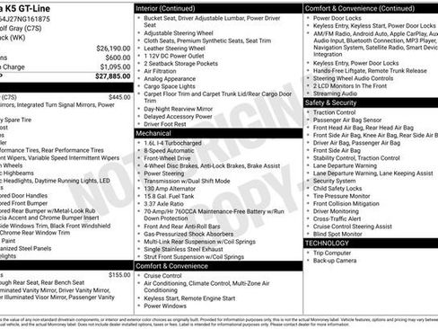 Used 2022 Kia K5 GT-Line image 33