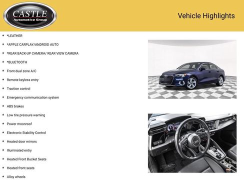 Used 2024 Audi A3 2.0T Premium FWD image 3