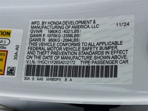 Used 2025 Honda Accord LX image 28