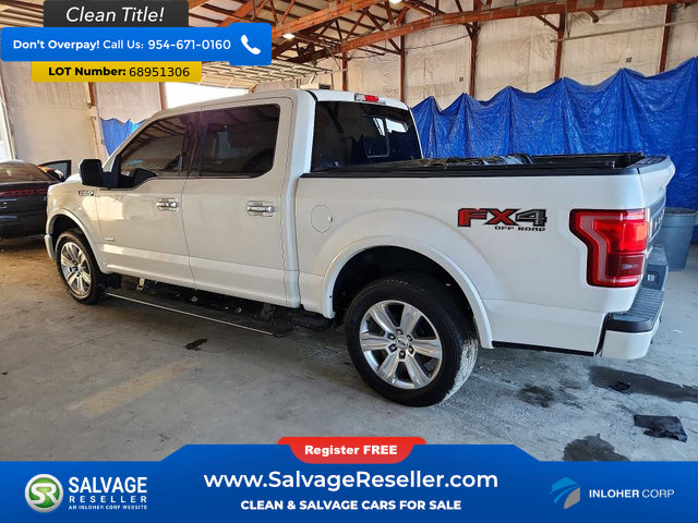 Used 2015 Ford F150 Platinum w/ Equipment Group 701A Luxury AWD/4WD image 3
