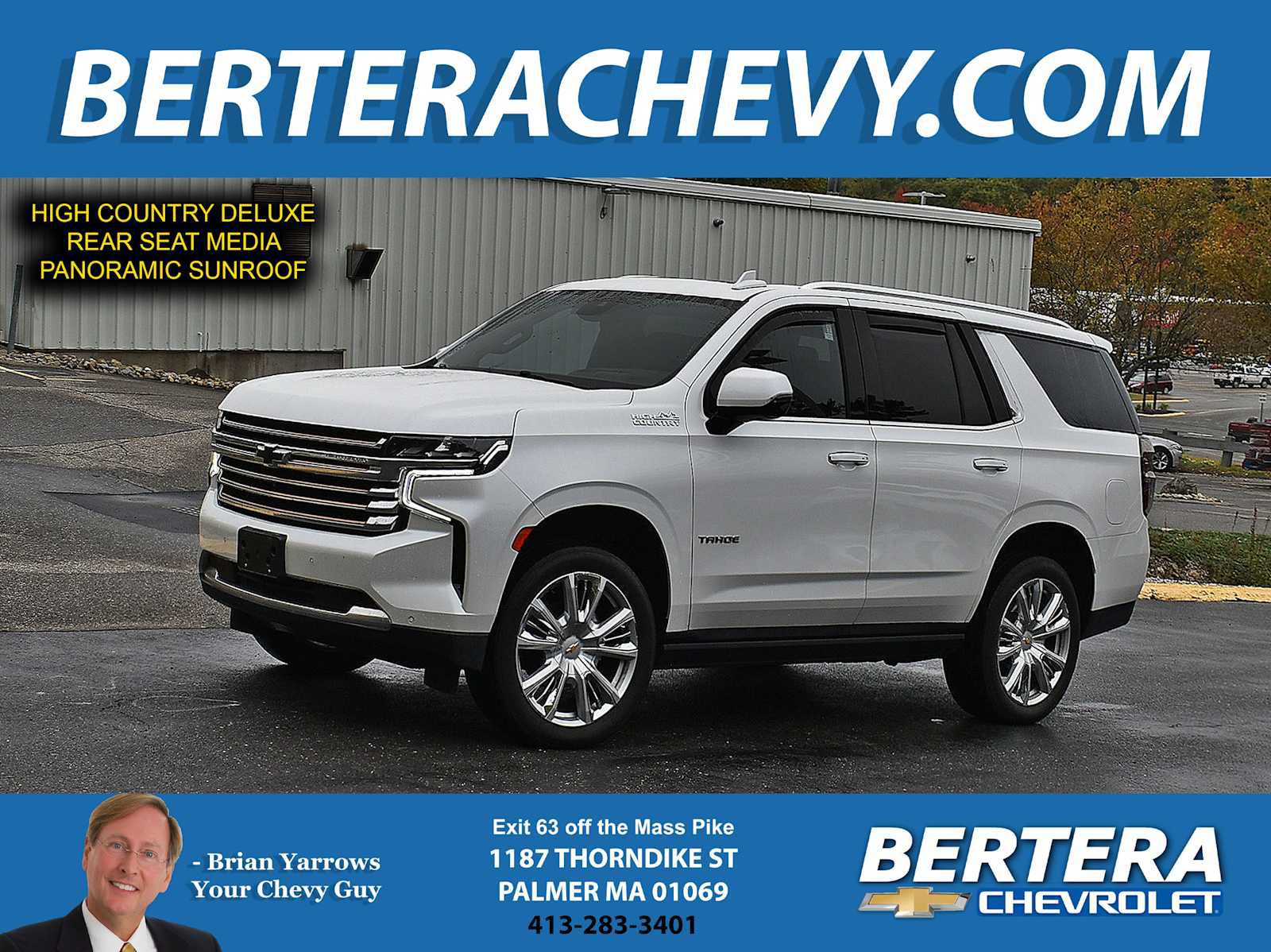 Used 2023 Chevrolet Tahoe High Country AWD/4WD image 1