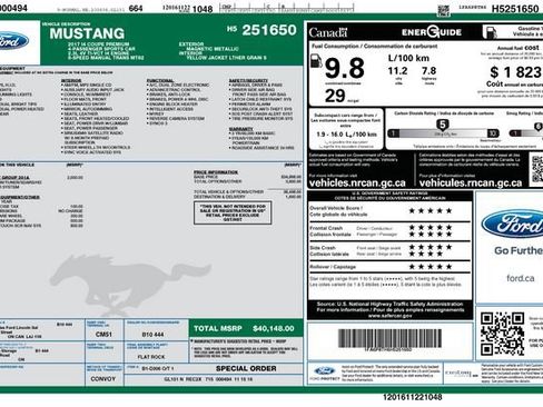 Used 2017 Ford Mustang Premium w/ Equipment Group 201A image 31