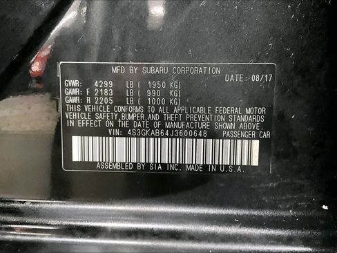 Used 2018 Subaru Impreza 2.0i Premium image 35