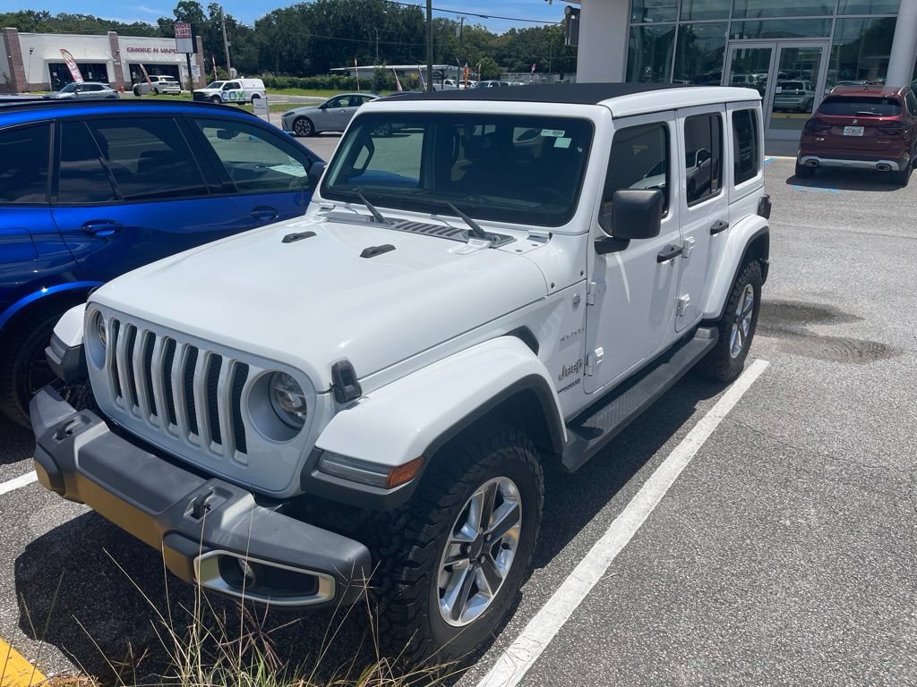 Used 2021 Jeep Wrangler Unlimited Sahara AWD/4WD image 12