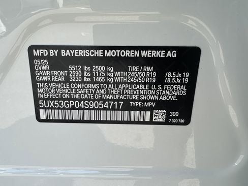 Used 2025 BMW X3 xDrive30i w/ Premium Package AWD/4WD image 33