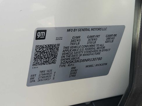 Used 2022 Chevrolet Tahoe Premier w/ Premium Package 2 image 28