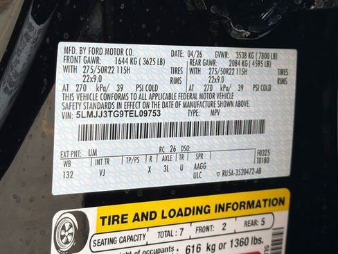 New 2026 Lincoln Navigator L Black Label AWD/4WD image 37