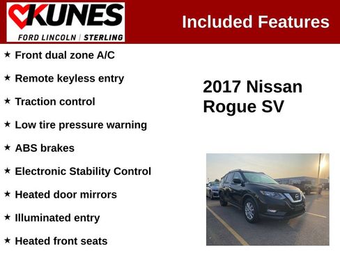 Used 2017 Nissan Rogue SV FWD image 2